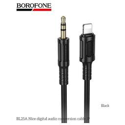 BOROFONE (6941991124761) BL25A AUX 3.5mm 8-pin, 1.0м Black