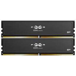 SILICON POWER Память DDR5 2x16GB 6000MHz SP032GXLWU60AFDG Xpower Zenith RTL Gaming PC5-48000 CL30 DIMM ECC 288-pin 1.35В kit single rank с радиатором Ret