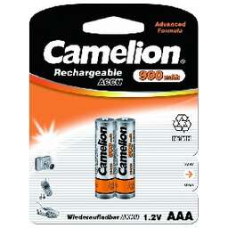 CAMELION (5223) AAA- 900MAH NI-MH BL-2 (NH-AAA900BP2, аккумулятор,1.2В)