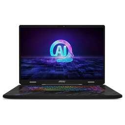 MSI Ноутбук Pulse 17 AI C1VEKG-088XRU Core Ultra 5 135H 16Gb SSD1Tb NVIDIA GeForce RTX4050 6Gb 17" IPS QHD+ (2560x1600) FreeDOS black WiFi BT Cam (9S7-17T311-088)