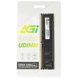 AGI Память DDR4 16GB 3200MHz 320016UD138 UD138 RTL PC4-25600 CL22 DIMM 288-pin 1.2В Ret