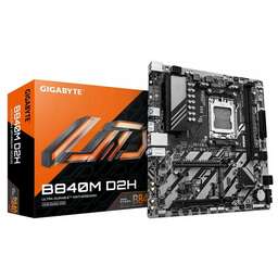 GIGABYTE Материнская плата AMD B840 SAM5 MATX B840M D2H