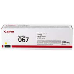 CANON Картридж лазерный 067Y 5099C002 желтый (1250стр.) для LBP631/633/MF651/655/657