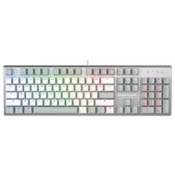 A4TECH Клавиатура Fstyler FS100 Neon, USB, серый