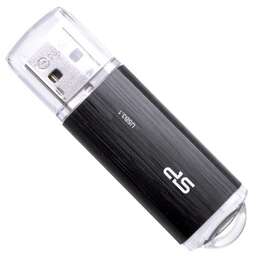 SILICON POWER Флеш Диск 32GB Blaze B02 SP032GBUF3B02V1K USB3.1 черный