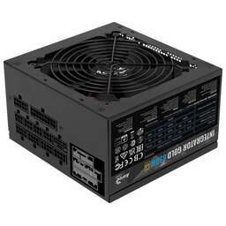 AEROCOOL Блок питания ATX 850W Integrator Gold 850W Gen.5 80+ gold (20+4pin) APFC 120mm fan LED 6xSATA Cab Manag RTL