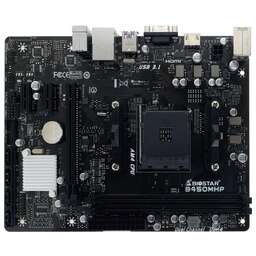 BIOSTAR Материнская плата B450MHP Soc-AM4 AMD B450 2xDDR4 mATX AC`97 8ch(7.1) GbLAN RAID+VGA+HDMI