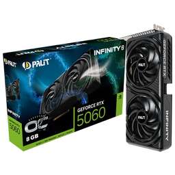 PALIT Видеокарта RTX5060 INFINITY 2 OC 8GB GDDR7 128bit 3xDP HDMI 2FAN RTL