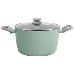 MAUNFELD Кастрюля 5.7л Helga MCS57FA05FS, алюминиевая, с крышкой