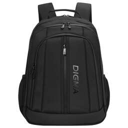DIGMA Рюкзак для ноутбука 15.6" Stash S2 черный полиэстер (DGBP15S2BK)