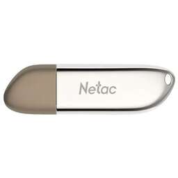 NETAC Флеш Диск 128GB U352 NT03U352N-128G-20PN USB2.0 серебристый