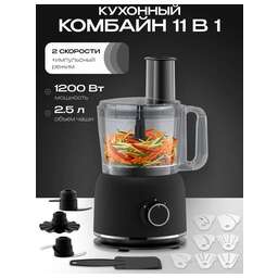 RAGEX R199-001, 2.5л, 800Вт, глубокий черный