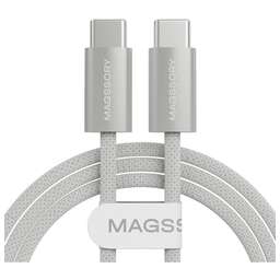 MAGSSORY Кабель CBL002 USB Type-C (m)-USB Type-C (m) 1.5м белый коробка