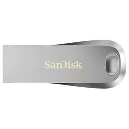SANDISK Флешка USB Ultra Luxe 256ГБ, USB3.0, серебристый [sdcz74-256g-g46]
