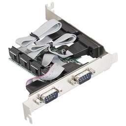 EXEGATE EXE-310 (PCI-E, 4*COM port, OEM) EX283705RUS