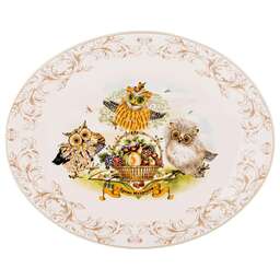 AGNESS 358-1880 ДЕРЕВО МУДРОСТИ овальное 31,5*25,5*3см