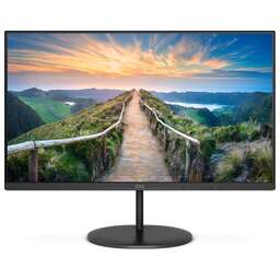 AOC Монитор 23.8" Value Line Q24V4EA черный IPS LED 16:9 HDMI M/M матовая 250cd 178гр/178гр 2560x1440 75Hz DP 2K 3.45кг