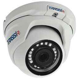 TRASSIR Камера видеонаблюдения IP TR-D4S5, 1440p, 2.8 мм, белый