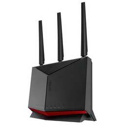ASUS Маршрутизатор RT-BE86U, Wi-Fi 7 BE6800, 1x10G WAN/LAN, 1 x 2.5G for WAN/LAN, 3 x 2.5G LAN, 1xUSB 3.2, 1xUSB 2.0 (RT-BE86U)