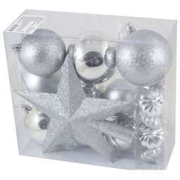 ВОЛШЕБНАЯ СТРАНА Набор шаров + звезда SYCB17-517 18шт. 003372