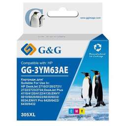 G&G Картридж GG-3YM63AE, 305XL, многоцветный / GG-3YM63AE