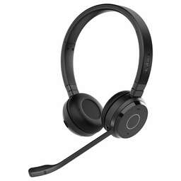 JABRA Гарнитура Evolve 65 TE, для компьютера/мобильных устройств, накладные, беспроводные/Bluetooth/USB, черный [6699-833-309]
