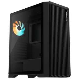 GIGABYTE Корпус ATX GB-C103G, Midi-Tower, без БП, черный