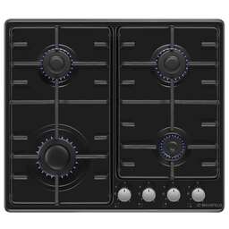 MAUNFELD Газовая варочная поверхность EGHE.64.3STS-EB/G черный