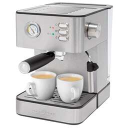 PROFI COOK Кофеварка рожковая PC-ES 1209 850Вт серебристый