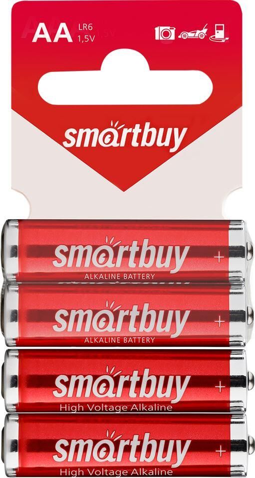 Батарейки SMARTBUY (SBBA-2A04SB) LR6/4SB (60/720)