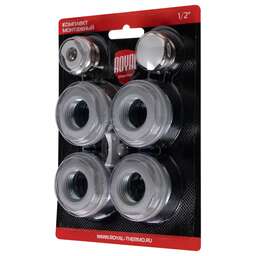 ROYAL THERMO Комплект монтажный 1”х 1/2" серебристый
