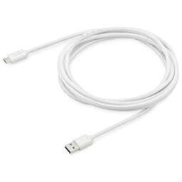 BURO Кабель USB Type-C (m) - USB (m), 3м, 3A, белый [bhp usb-tpc-3w]
