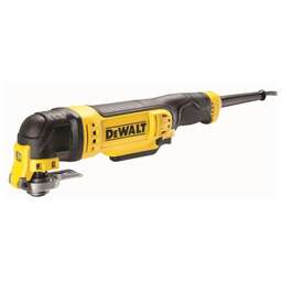 DEWALT Многофункциональный инструмент DWE315-QS 300Вт желтый/черный