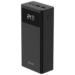 CACTUS Мобильный аккумулятор CS-PBFSKA-30000 30000mAh 22.5W 4.5A USB-A/USB-C черный