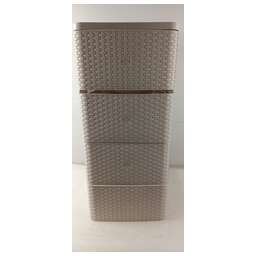 АЛЬТЕРНАТИВА М2430 Плетенка 4-х секцион. (сл.кость) (8748411)