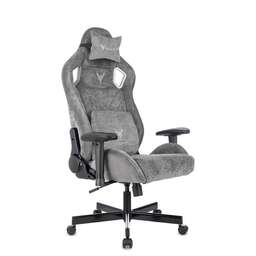 KNIGHT Кресло игровое Outrider, на колесиках, ткань, серый [ outrider gltd]