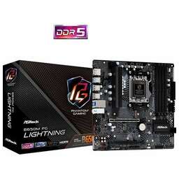 ASROCK Материнская плата B650M PG Lightning WiFi (AM5/B650/4xDDR5/mATX/RAID/HDMI, DP) (B650M PG Lightning WiFi)