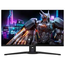 AORUS Монитор 27" Gigabyte FO27Q5P EK Black (QD-OLED, 2560×1440, 500Hz, 300 cd/m, 1,5M:1, 2xHDMI 2.1, DP 2.1 UHBR20, 1x MiniDP 2.1 UHBR20, DP 1.4 (HBR3) выход 3xUSB 3.2, USB Type-C)