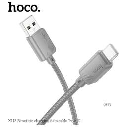 HOCO (6942007646192) X113a USB 3.0A для Type-C - м , Grey