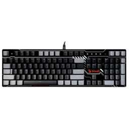 A4TECH Клавиатура Bloody B808N механическая черный/серый USB for gamer LED