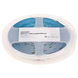 REXANT Лента светодиодная 24В, COB 12Вт/м, 720 LED/м, RGB, 10мм, 5м, IP20