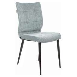 БЮРОКРАТ Стул KF-4, на ножках, ткань, серо-голубой [kf-4/lt28]