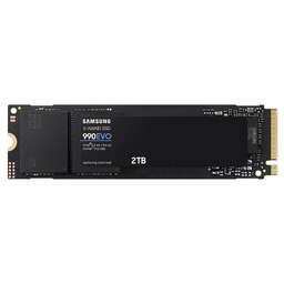 SAMSUNG Твердотельный накопитель SSD M.2 2280 2TB 990 EVO NVMe 2.0, PCIe 4.0 x4, V-NAND TLC, R/W 5000/4200MB/s, IOPs 700 000/800 000, TBW 1200, DWPD 0.33