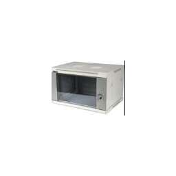 LANMASTER Шкаф коммутационный Pro TWT-CBWPG-15U-6X8-GY настенный, стеклянная передняя дверь, 15U, 600x768x800 мм