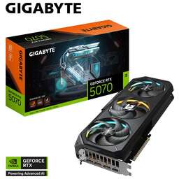 GIGABYTE Видеокарта PCI-E 5.0 GV-N5070GAMING OC-12GD 1.0 NVIDIA GeForce RTX 5070 12Gb 192bit GDDR7 2625/28000 HDMIx1 DPx3 HDCP Ret