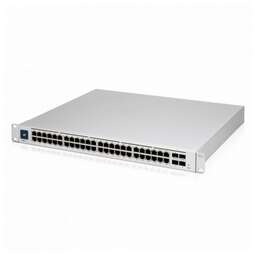 UBIQUITI Коммутатор UniFi Switch Pro 48 PoE |USW-Pro-48-POE| PoE-коммутатор в стойку, 48х 1G RJ45, 4х 10G |USW-Pro-48-POE| SFP+, раздача 600 Вт (027656) {2}