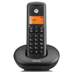 MOTOROLA Радиотелефон E201, черный [107e201]