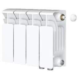 RIFAR Радиатор биметаллический BASE Ventil 200 х 4 секции нижнее правое подключение