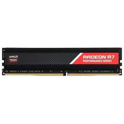 AMD Память DDR4 16GB 2666MHz R7S416G2606U2S Radeon R7 Performance Series RTL PC4-21300 CL16 DIMM 288-pin 1.2В с радиатором Ret