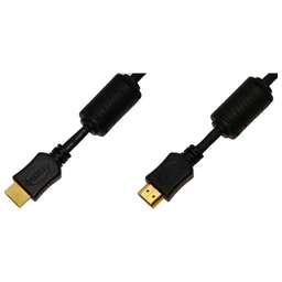 PREMIER Кабель аудио-видео 5-813 HDMI (m)/HDMI (m) 1.5м. феррит.кольца позолоч.конт. черный (5-813 1.5)
